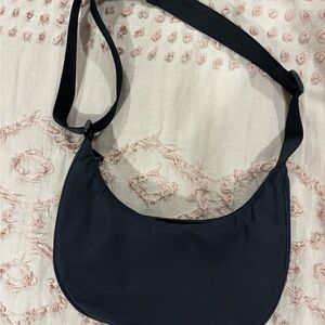 Aritzia Black Crescent Shoulder Bag